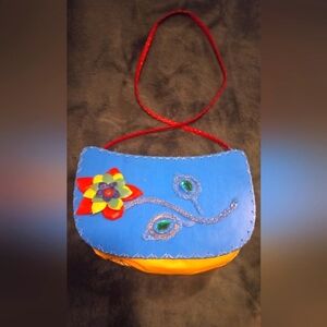 Handcrafted Genuine Leather & Wood Purse
